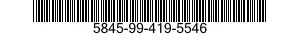 5845-99-419-5546 TRANSFORMER,MINIATU 5845994195546 994195546