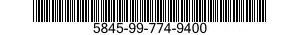 5845-99-774-9400 RESISTOR,VARIABLE,NONWIRE WOUND,NONPRECISION 5845997749400 997749400