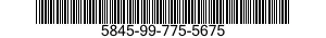 5845-99-775-5675 SHIPPING AND STORAGE CONTAINER,MISCELLANEOUS EQUIPMENT 5845997755675 997755675