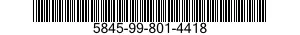 5845-99-801-4418 COMMAND UNIT 5845998014418 998014418