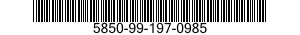 5850-99-197-0985 FILTER,SIGNAL LIGHT 5850991970985 991970985