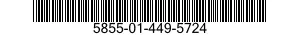 5855-01-449-5724 BROW PAD ASSEMBLY 5855014495724 014495724