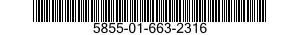 5855-01-663-2316 ILLUMINATOR,INTEGRATED,SMALL ARMS 5855016632316 016632316