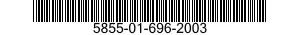 5855-01-696-2003 HOLDER SECTION,NIGHT VISION VIEWER 5855016962003 016962003