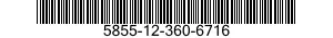 5855-12-360-6716 TARGET LOCATION AND OBSERVATION SYSTEM 5855123606716 123606716