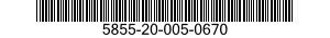 5855-20-005-0670 TRANSMITTER,INFRARED 5855200050670 200050670