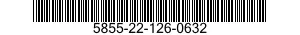 5855-22-126-0632 EYEPIECE ASSEMBLY,OPTICAL INSTRUMENT 5855221260632 221260632
