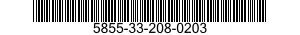 5855-33-208-0203 FORWARD LOOKING INFRARED IMAGING SYSTEM 5855332080203 332080203