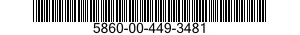 5860-00-449-3481 LASER,GAS 5860004493481 004493481