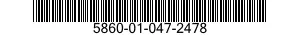 5860-01-047-2478 LASER,GAS 5860010472478 010472478