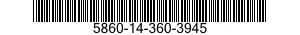 5860-14-360-3945  5860143603945 143603945
