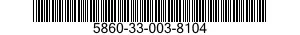 5860-33-003-8104 OPTICAL ASSEMBLY,LASER 5860330038104 330038104