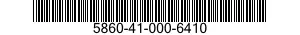 5860-41-000-6410 SENSOR UNIT,LASER DETECTING SET 5860410006410 410006410