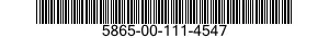 5865-00-111-4547  5865001114547 001114547