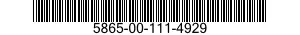 5865-00-111-4929 OSCILLATING GROUP 5865001114929 001114929