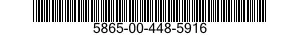 5865-00-448-5916 BRACKET ASSEMBLY,RECEIVER 5865004485916 004485916