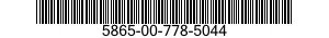 5865-00-778-5044  5865007785044 007785044