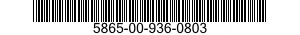 5865-00-936-0803  5865009360803 009360803