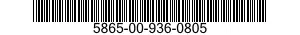 5865-00-936-0805  5865009360805 009360805