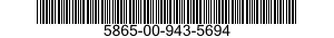5865-00-943-5694 RECEIVER SUBASSEMBLY,COUNTERMEASURE 5865009435694 009435694