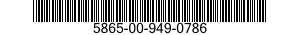 5865-00-949-0786  5865009490786 009490786