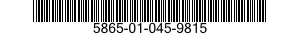 5865-01-045-9815 RECEIVER SUBASSEMBLY,COUNTERMEASURE 5865010459815 010459815