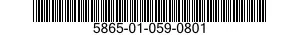 5865-01-059-0801  5865010590801 010590801