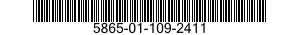 5865-01-109-2411 PROCESSOR,COUNTERMEASURES SIGNAL 5865011092411 011092411