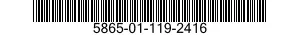 5865-01-119-2416 TRANSPONDER SET 5865011192416 011192416