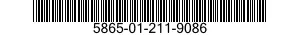 5865-01-211-9086 RECEIVER,COUNTERMEASURES 5865012119086 012119086