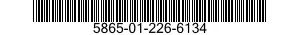 5865-01-226-6134 DISPENSER SUBASSEMBLY,COUNTERMEASURES 5865012266134 012266134