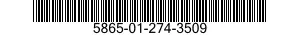 5865-01-274-3509 TUNING UNIT,RADIO FREQUENCY 5865012743509 012743509