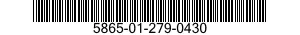 5865-01-279-0430 PROCESSOR,COUNTERMEASURES SIGNAL 5865012790430 012790430