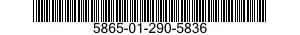 5865-01-290-5836 RECEIVER SUBASSEMBLY,COUNTERMEASURE 5865012905836 012905836