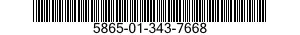 5865-01-343-7668  5865013437668 013437668