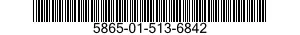 5865-01-513-6842 SUPPLEMENTARY EQUIPMENT,ELECTRONIC 5865015136842 015136842