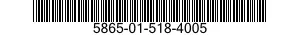 5865-01-518-4005 COUNTERMEASURES SET 5865015184005 015184005