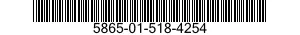5865-01-518-4254 TRANSMITTER,COUNTERMEASURES 5865015184254 015184254