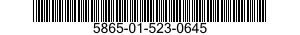 5865-01-523-0645 CABLE ASSEMBLY,SPECIAL 5865015230645 015230645