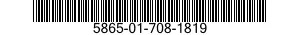 5865-01-708-1819 BRACKET,MOUNTING 5865017081819 017081819