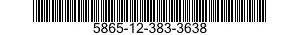 5865-12-383-3638 RECEIVER,COUNTERMEASURES 5865123833638 123833638