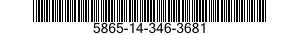 5865-14-346-3681  5865143463681 143463681