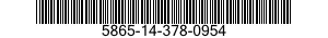 5865-14-378-0954 CIRCUIT CARD ASSEMBLY 5865143780954 143780954