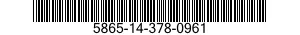5865-14-378-0961 CIRCUIT CARD ASSEMBLY 5865143780961 143780961