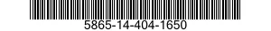 5865-14-404-1650 CIRCUIT CARD ASSEMBLY 5865144041650 144041650