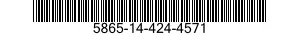 5865-14-424-4571 PROCESSOR GROUP,SIGNAL DATA 5865144244571 144244571