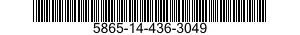 5865-14-436-3049 RECEIVER-TRANSMITTER GROUP 5865144363049 144363049