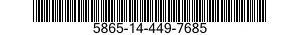 5865-14-449-7685 RECEIVER-TRANSMITTER,COUNTERMEASURES 5865144497685 144497685