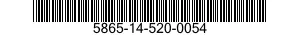 5865-14-520-0054 TRANSMITTER,COUNTERMEASURES 5865145200054 145200054