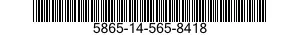 5865-14-565-8418 RECEIVER-TRANSMITTER,COUNTERMEASURES 5865145658418 145658418